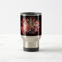 Tasse de café de voyage avec la conception du