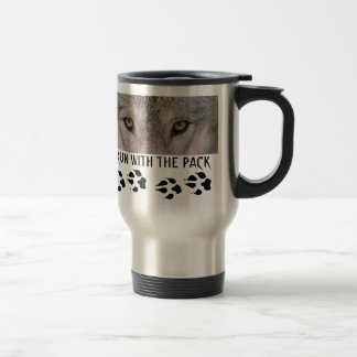 TASSE DE CAFÉ DE VOYAGE DE LOUP