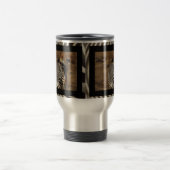 Tasse de café de voyage de zèbre (Centre)