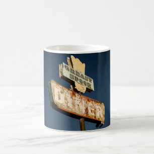 Tasse de café de WAGON-RESTAURANT de CUILLÈRE