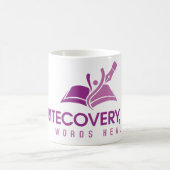 Tasse de café de Writecovery, Inc. (Centre)