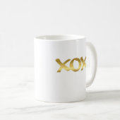 Tasse de café de XOXO (Devant droit)