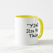 TASSE DE CAFÉ DE YINZ PITTSBURGH (Devant droit)