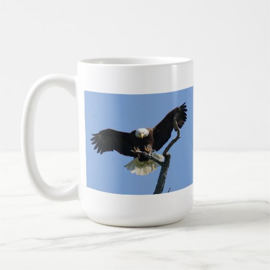 Tasse de café d'Eagle chauve (Gauche)