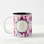 Tasse de café décorée d'un monogramme de thé de (Gauche)