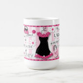 Tasse de café d'écriture sainte de "force et de (Centre)