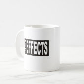 Tasse de café d'effets secondaires (Devant gauche)