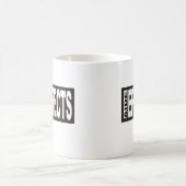 Tasse de café d'effets secondaires (Centre)