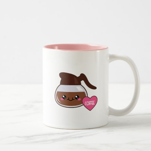 Tasse de café d'Emoji de café (Droit)