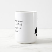 TASSE DE CAFÉ D'ÉNONCIATIONS DE COWBOY (Centre)