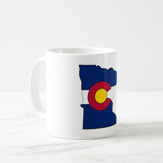 Tasse de café d'ensemble du Minnesota de drapeau (Devant gauche)