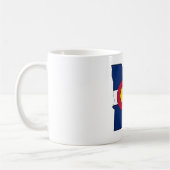 Tasse de café d'ensemble du Minnesota de drapeau (Gauche)
