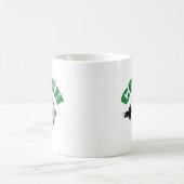 Tasse de café d'entraîneur de football (Centre)
