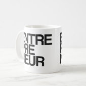 Tasse de café d'entrepreneur (Devant gauche)