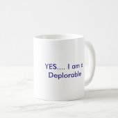 Tasse de café déplorable (Devant droit)