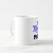 Tasse de café d'épouse de la vie et de police (Devant gauche)