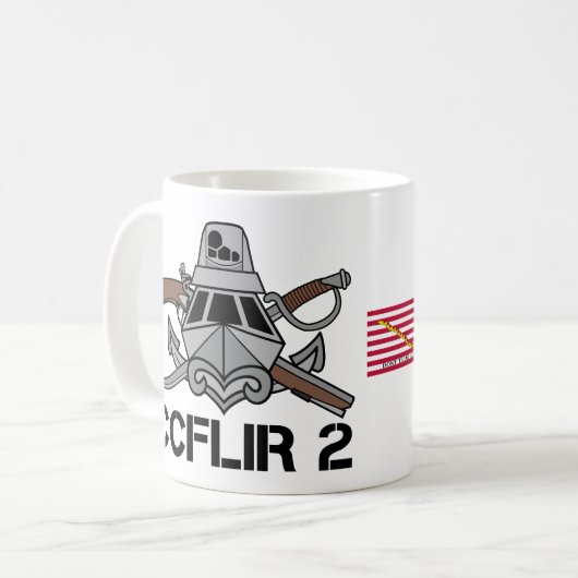 Tasse de café d'équipe de CCFLIR (Devant gauche)
