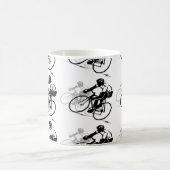 Tasse de café d'équitation de bicyclette (Centre)