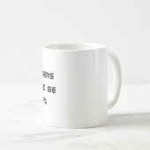 Tasse de café d'erreur d'utilisateur (Devant droit)