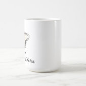 Tasse de café Derrière les notes, café rétro théra (Centre)