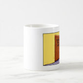 Tasse de café des chiens de Pavlov (couleur) (Centre)