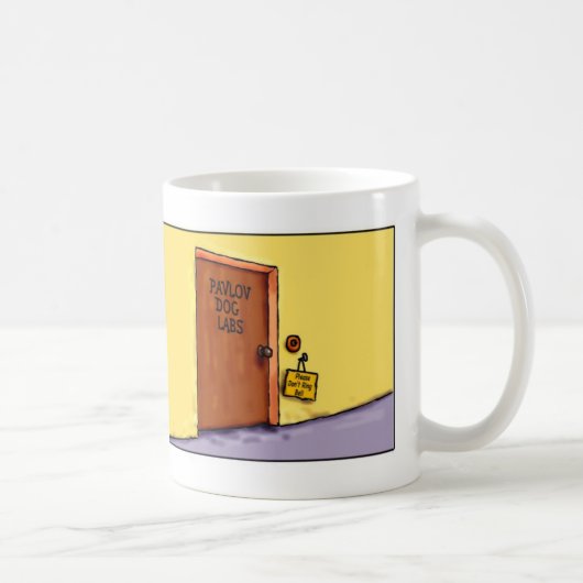 Tasse de café des chiens de Pavlov (couleur) (Droite)