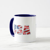 Tasse de café des Etats-Unis (Devant gauche)
