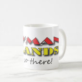 Tasse de café des Îles Caïman (Devant droit)