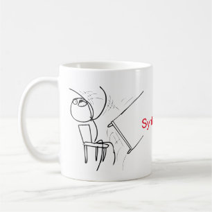 Tasse de café des programmeurs d'erreur de syntax