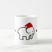 Tasse de café design éléphant blanc (Centre)