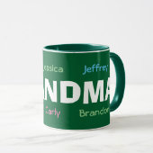 Tasse de café design GRAND-MÈRE (Devant droit)