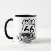 Tasse de café design Route 66 (Gauche)