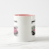 Tasse de café désireuse couleur pêche (Centre)