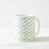 Tasse de café dessin animé points citriques citron (Devant droit)