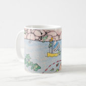Tasse de café d'été de grenouille (Devant gauche)