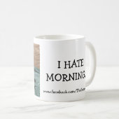 Tasse de café déteste matins de Bumblesnot "je" (Devant droit)