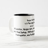 Tasse de café d'étudiant de soins (Devant gauche)