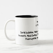 Tasse de café d'étudiant de soins (Gauche)