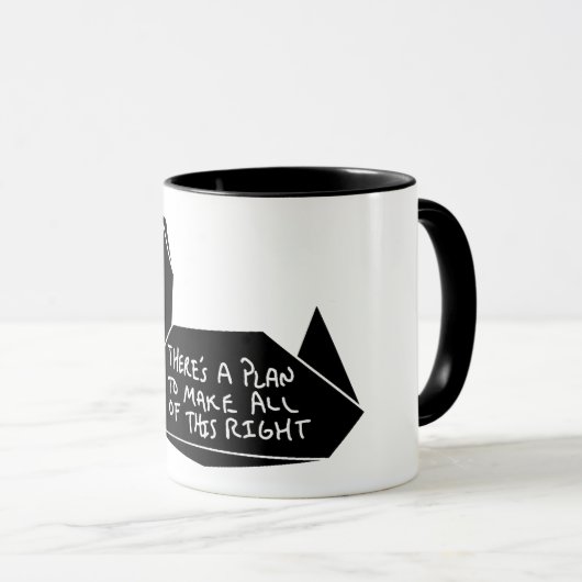 Tasse de café d'évasion (Devant droit)