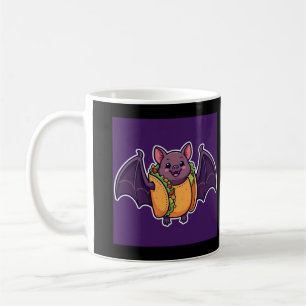 Tasse de café d'Halloween Costume de Bat Taco