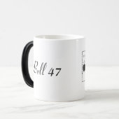 Tasse de café d'hélicoptère de Bell 47 (Devant gauche)