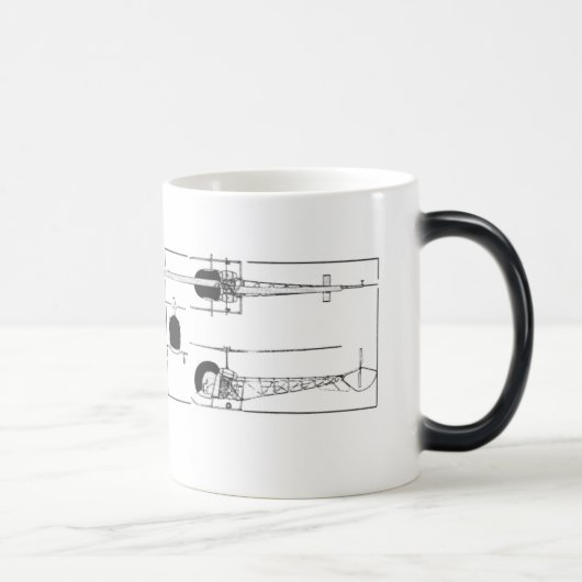 Tasse de café d'hélicoptère de Bell 47 (Droite)