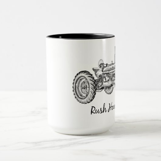 Tasse de café d'heure de pointe (Centre)