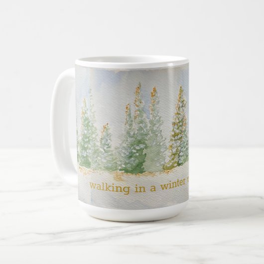 tasse de café d'hiver (Devant gauche)