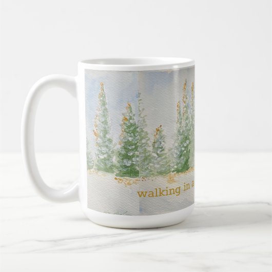 tasse de café d'hiver (Gauche)