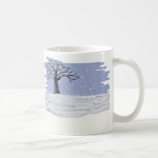 Tasse de café d'hiver