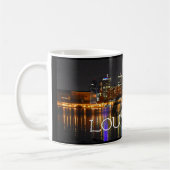 Tasse de café d'horizon de Louisville avec Fleur (Gauche)