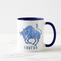 Tasse de café d'horoscope de Taureau