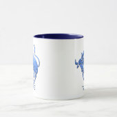 Tasse de café d'horoscope de Taureau (Centre)