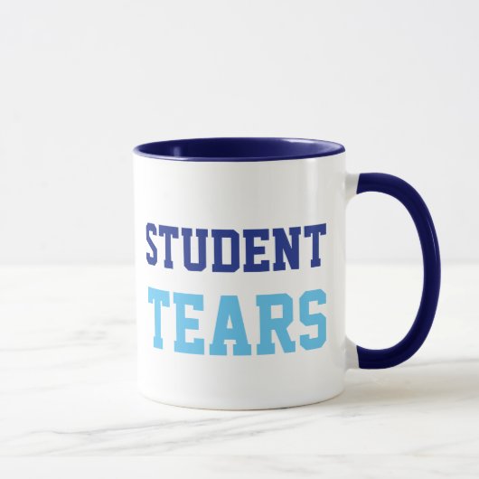 Tasse de café d'humour de professeur de larmes (Droite)